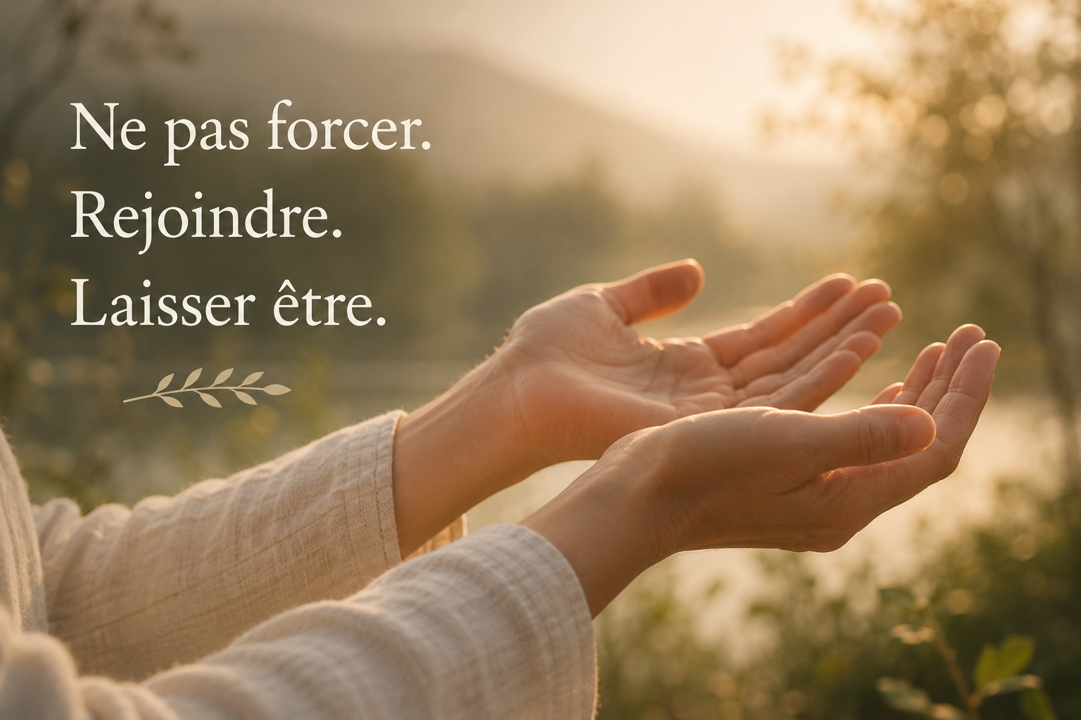 Mains ouvertes